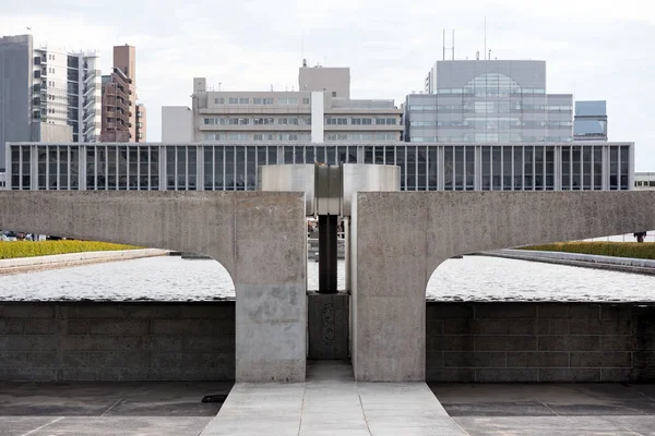 Hiroshima Japan Maart 2017 Cenotaph Voor Bom Slachtoffers Hiroshima Peace — Stockfoto