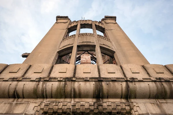 Atombombekuppel Genbaku Dome Kuplen Var Den Eneste Bygning Området Hvor - Stock-foto