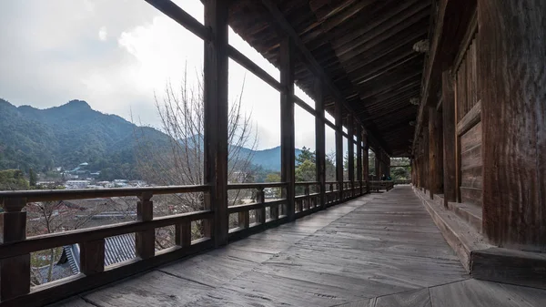 Templo Hokoku Senjokaku Ilha Miyajima Japão — Fotografia de Stock