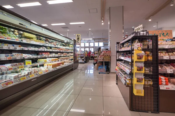 Tokio Japonsko Circa Březen 2017 Uvnitř Supermarketu — Stock fotografie