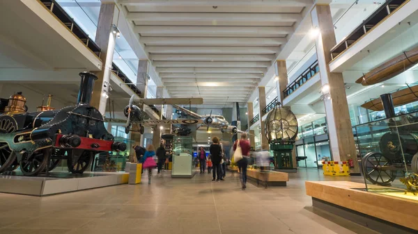 London United Kingdom January 2018 Scenic View Science Museum Interior — Stock Photo, Image