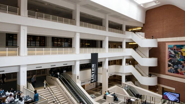 Londen Verenigd Koninkrijk Circa Mei 2018 British Library Interior View — Stockfoto