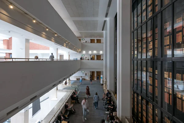 Londen Mei 2018 British Library Interior View — Stockfoto