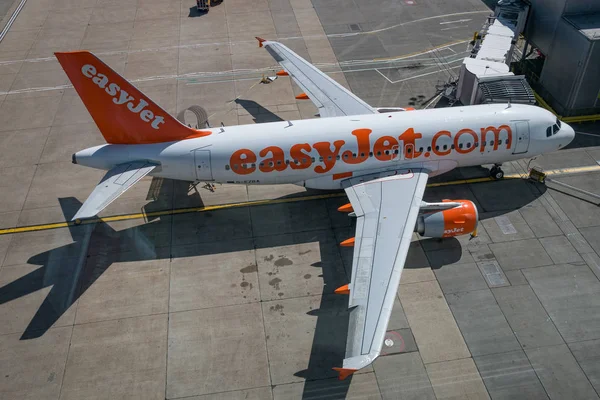 London Juni 2018 Leichtes Düsenflugzeug Flughafen Gatwick — Stockfoto