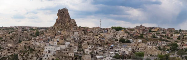 Ortahisar Wsi Panoramiczny Widok Kapadocja Turcja — Zdjęcie stockowe