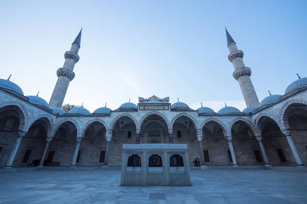 Blå Moskén Solsken Istanbul Turkey — Stockfoto