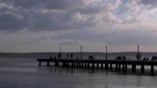 Filmmaterial Von Der Schönen Küste — Stockvideo