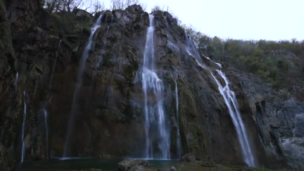 Plitvicemeren Nationaal Park Kroatië — Stockvideo