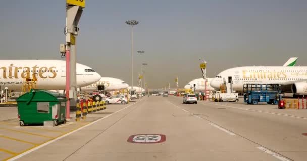 Dubai Uae Circa March 2017 Dubai Internationale Lufthavn – Stock-video
