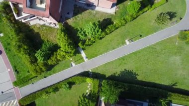 İkamet bölgesinin hava görüntüleri