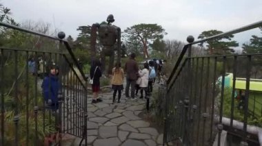 TOKYO, JAPONYAN - CIRCA MARCH, 2017: Studio Ghibli 'deki 