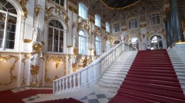 SAINT PETERSBURG - MAY, 2018: Winter Palace interior view - The Hermitage.