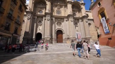 Cadiz Katedrali Cephesi, İspanya.