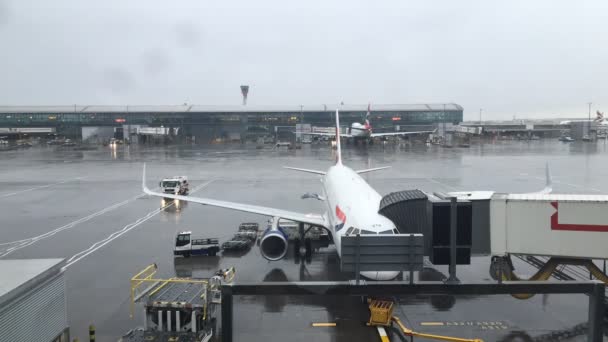 Des Images Aéroport International Américain — Video