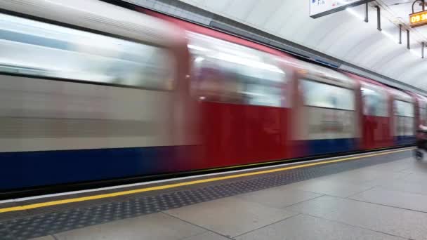 Londres Mai 2018 Échéance King Cross Vue Intérieure Gare Pancras — Video