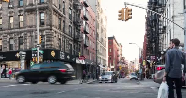 New York City Juni 2012 New Yorks Gatumaterial — Stockvideo