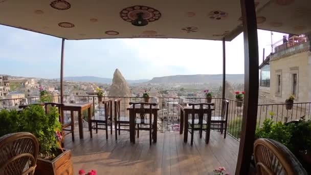 Formation Roches Volcaniques Naturelles Vue Panoramique Vallée Cappadoce Turquie — Video
