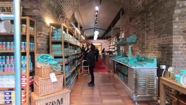 London Haziran 2018 Fortnum Mason Mağaza Görünümü Fortnum Mason 1707 — Stok video
