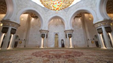 Şeyh Zayed Camii detay. Abu Dabi, Birleşik Arap Emirlikleri.