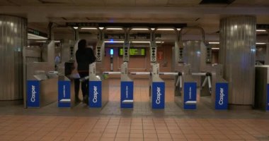 New York City - 26 Haziran: Boş metro vagonu