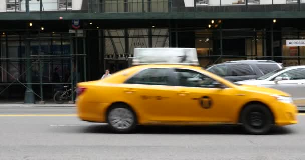 New York City Circa Cune 2012 Materiał Filmowy Ulicy Nowego — Wideo stockowe