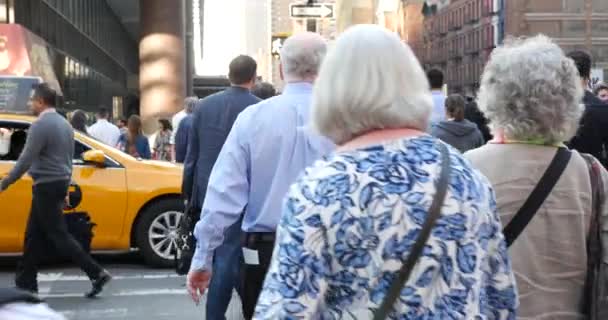 New York City Circa Juni 2012 Filmerna Från New York — Stockvideo