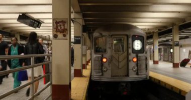 New York City - 26 Haziran: Boş metro vagonu