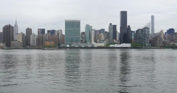 Long Island Panorama New York City — Stock video