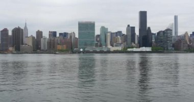 Long Island silueti. New York Şehri.
