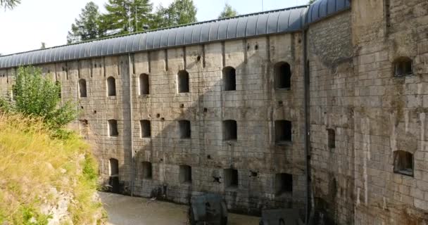 Forteresse Belvédère Première Guerre Mondiale Lavarone Trente Est Une Localité — Video