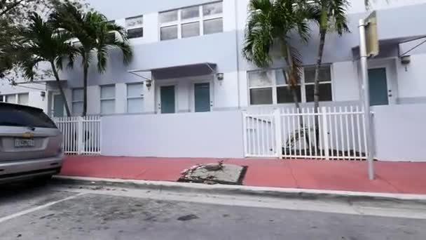 Miami Usa March 2016 사우스 Sobe 도알려짐 마이애미 해변에서 인기있는 — 비디오