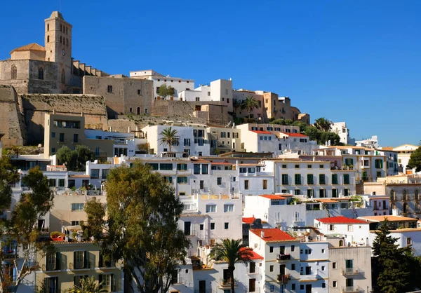 dalt Vila, Ibiza, balearic Islands, İspanya tarihi kasaba Ibiza kent görünümü