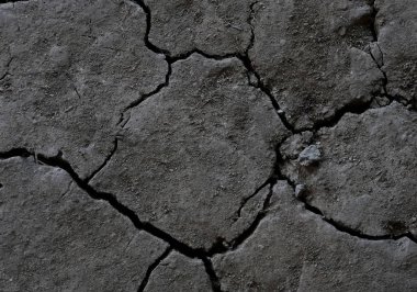 kırık kil Kuru zemin