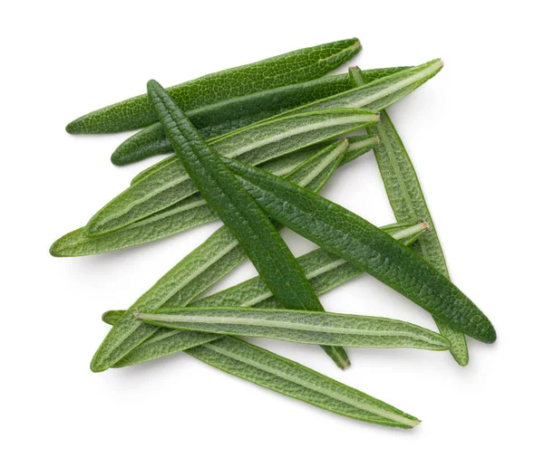 Rosemary Leaves Isolated On White Background — Stock Photo, Image