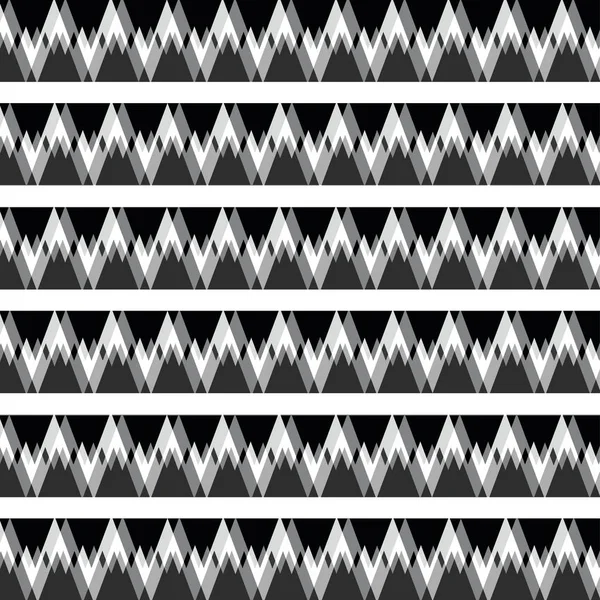 Abstraktní Černá Šedá Geometrický Vzor Bílém Pozadí — Stock fotografie