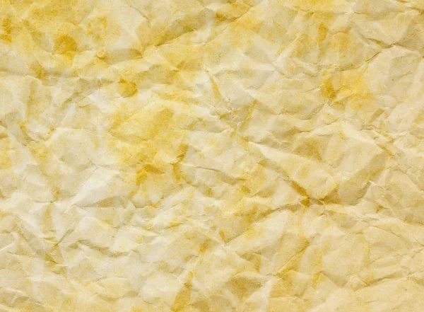 Texture Old Crumpled Paper Background — Stock Photo, Image