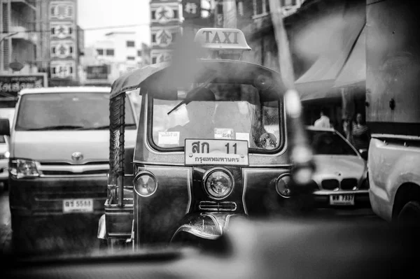 Bangkok Thailand Dezember 2017 Straßenleben Auf Der Yaowarat Strasse Der — Stockfoto