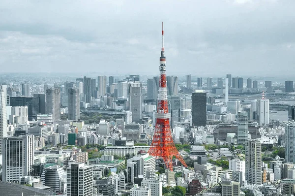 Widok Miasto Tokyo Tokio Japonia — Zdjęcie stockowe