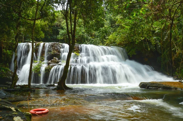 Pangsida Waterfall Pangsida National Park Sakaeo Province Thailand — Stock Photo, Image