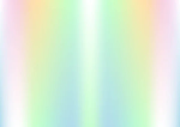 Holografické Pozadí Abstraktní Pastelovými Barvami — Stockový vektor