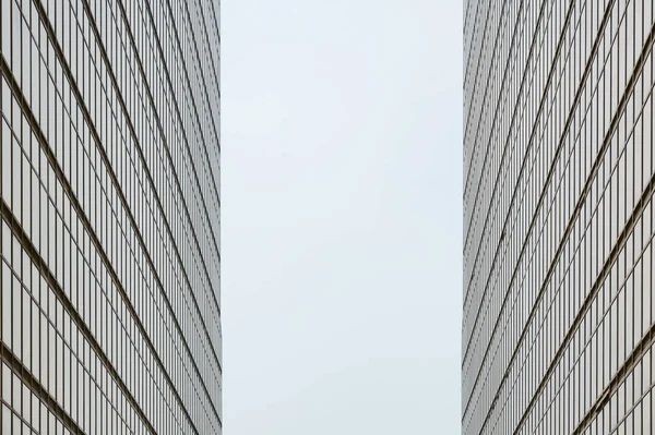 Symmetrie Des Gebäudes Hongkong — Stockfoto