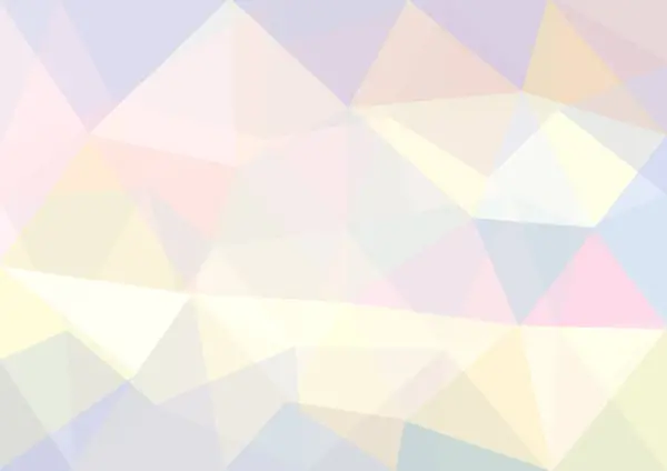 Pastellfärgade Bakgrunden Med Geometriska Former — Stockfoto
