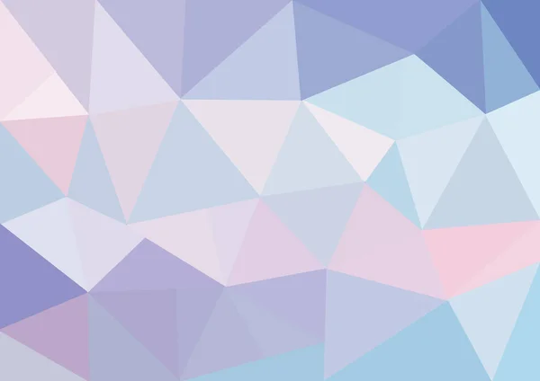 Pastell Polygonal Bakgrund Kreativ Designmallar — Stockfoto
