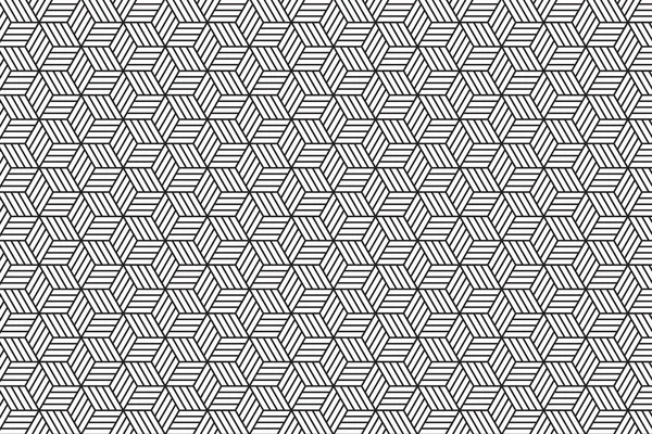 黑色和白色几何图案背景 — 图库矢量图片