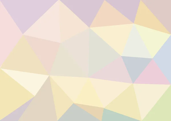 Pastell Polygonal Bakgrund Kreativ Designmallar — Stockfoto