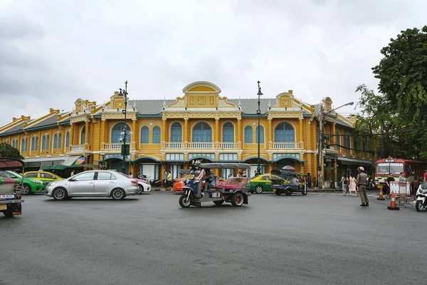 Bangkok Tajlandia Października 2018 Ulica Fotografii Mieści Się Phra Lan — Zdjęcie stockowe