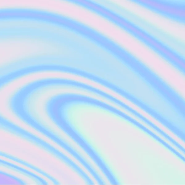 Abstrakt Holografisk Bakgrund Med Pastellfärger — Stock vektor