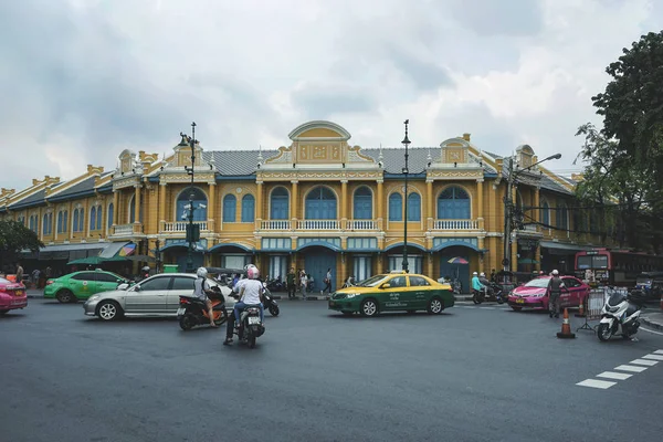 Bangkok Tajlandia Października 2018 Ulica Fotografii Mieści Się Phra Lan — Zdjęcie stockowe