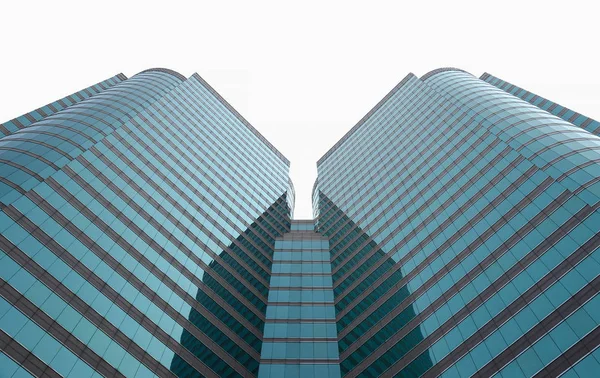 Hong Kong Dubna 2018 Symetrická Architektura Budovy Čtvrti Tsim Sha — Stock fotografie