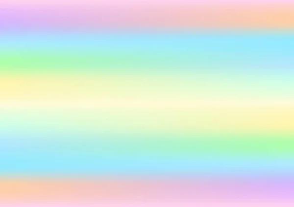 Fundo holográfico abstrato com cores pastel —  Vetores de Stock